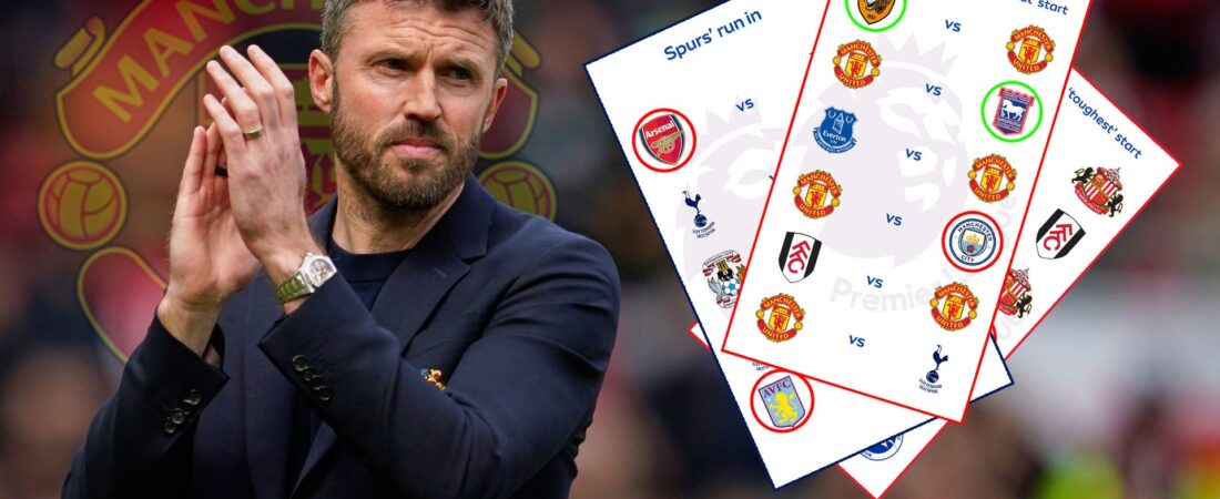 Why Man Utd have ‘easiest’ start to new season… and Spurs’ horror run in!